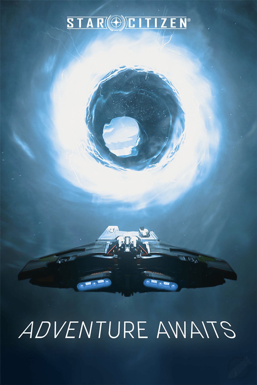 Adventure Awaits - Star Citizen Alpha 4.0 Poster (w/o 4.0)