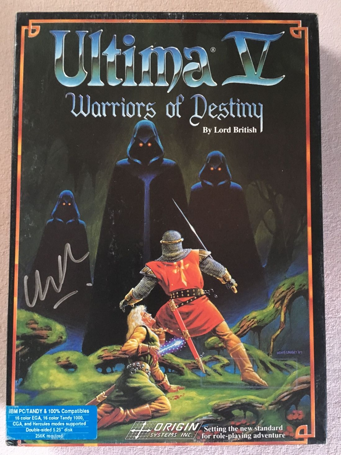 Ultima V Warriors of on sale Destiny IBM (1988 PC 5.25