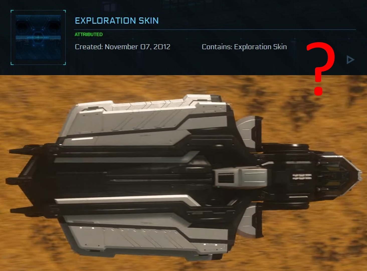 Exploration Skin