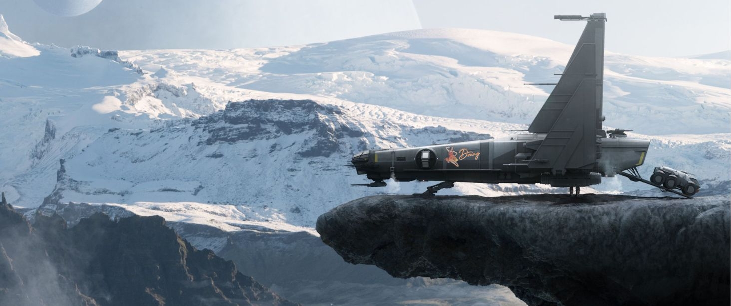 Close up picture of the IWC Donny with pinup girl and name. 3440x1440