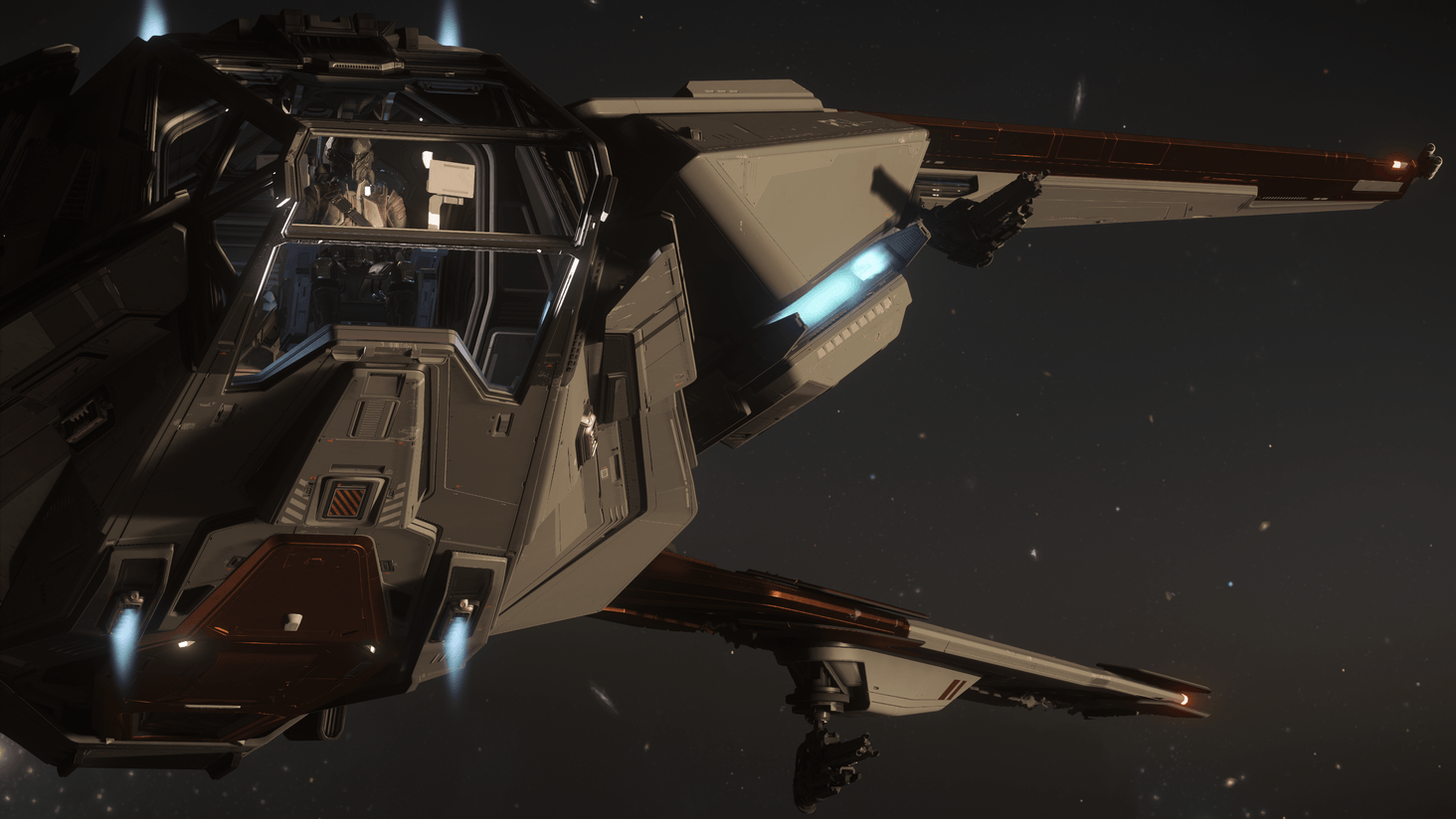 The Spaceship look of superiority