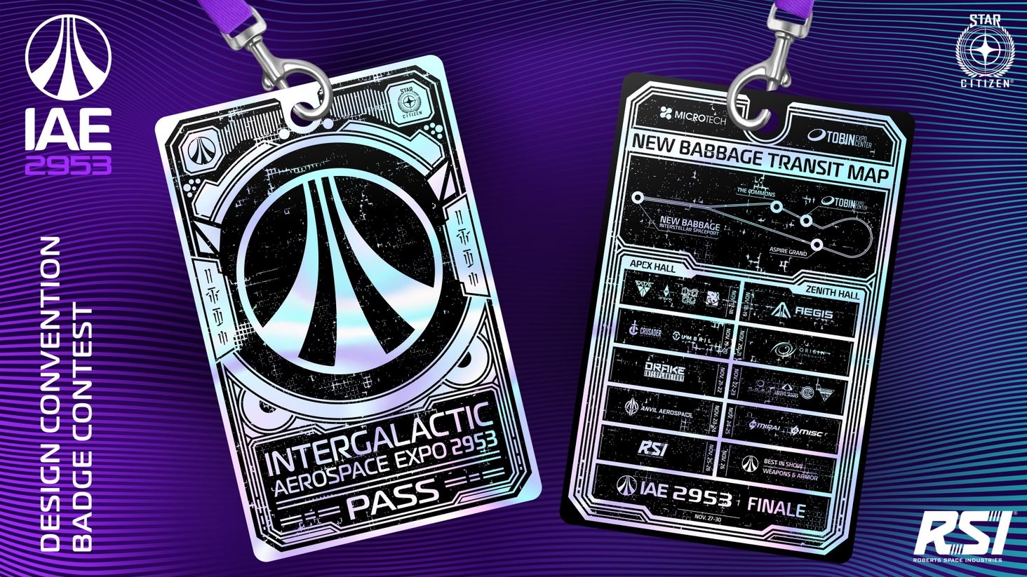 Holographic Heroics Badge