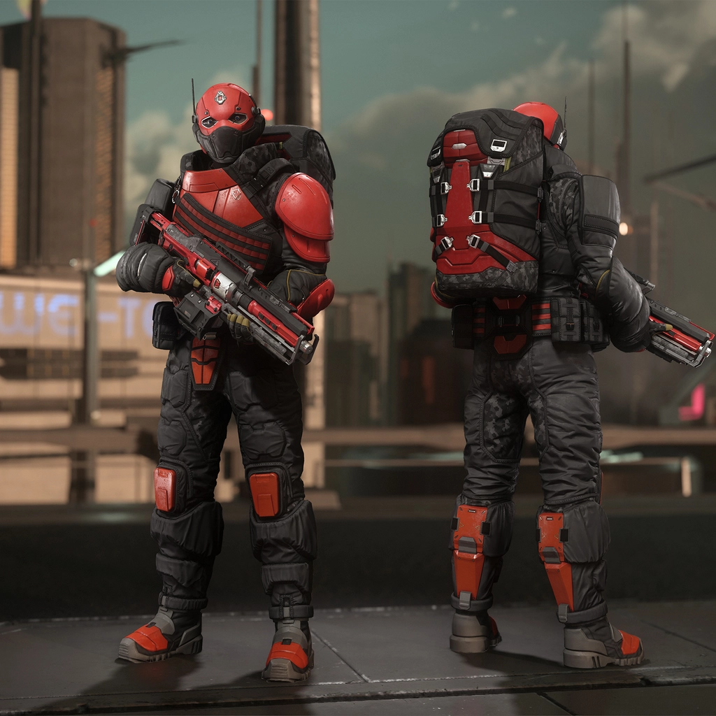Buy RRS Morozov-SH 'Red Alert' Gear Pack - Gear | Star Citizen Store
