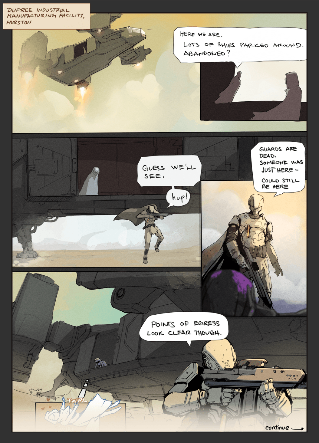 Cut up pages:  page 1