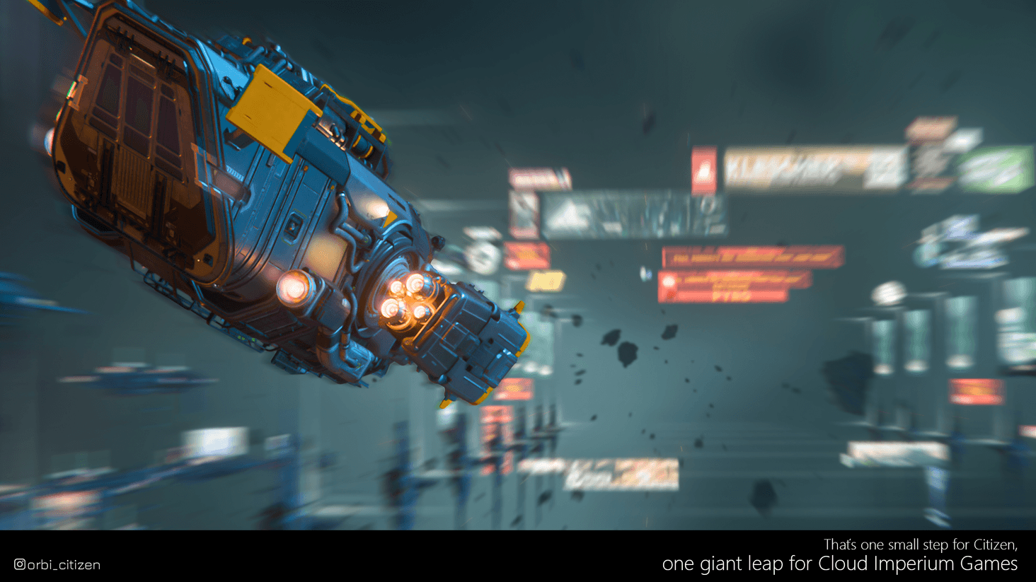 Thaťs one small step for citizen, one giant leap for Cloud Imperium Games