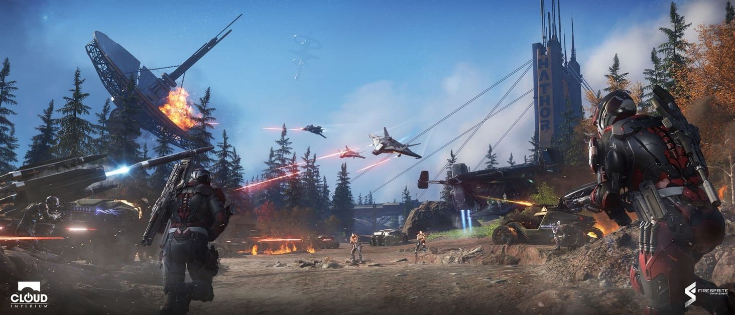 "Theaters of War" For star citizen ( Photo credit to Cloud Imperium Games and Roberts space industries LLC 