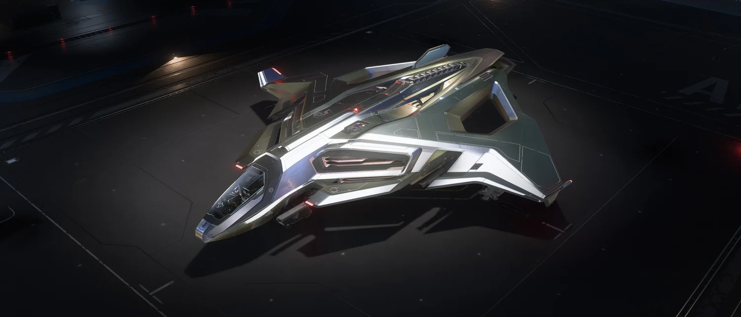 Aegis Sabre Raven EX en vol dans l’espace