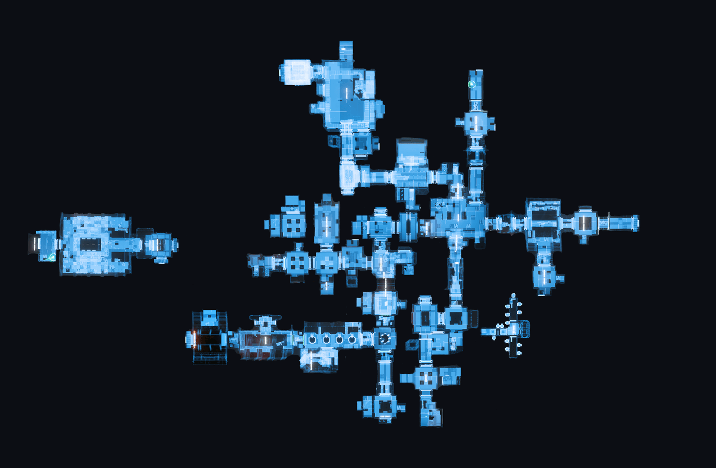 Raw Checkmate Station Map