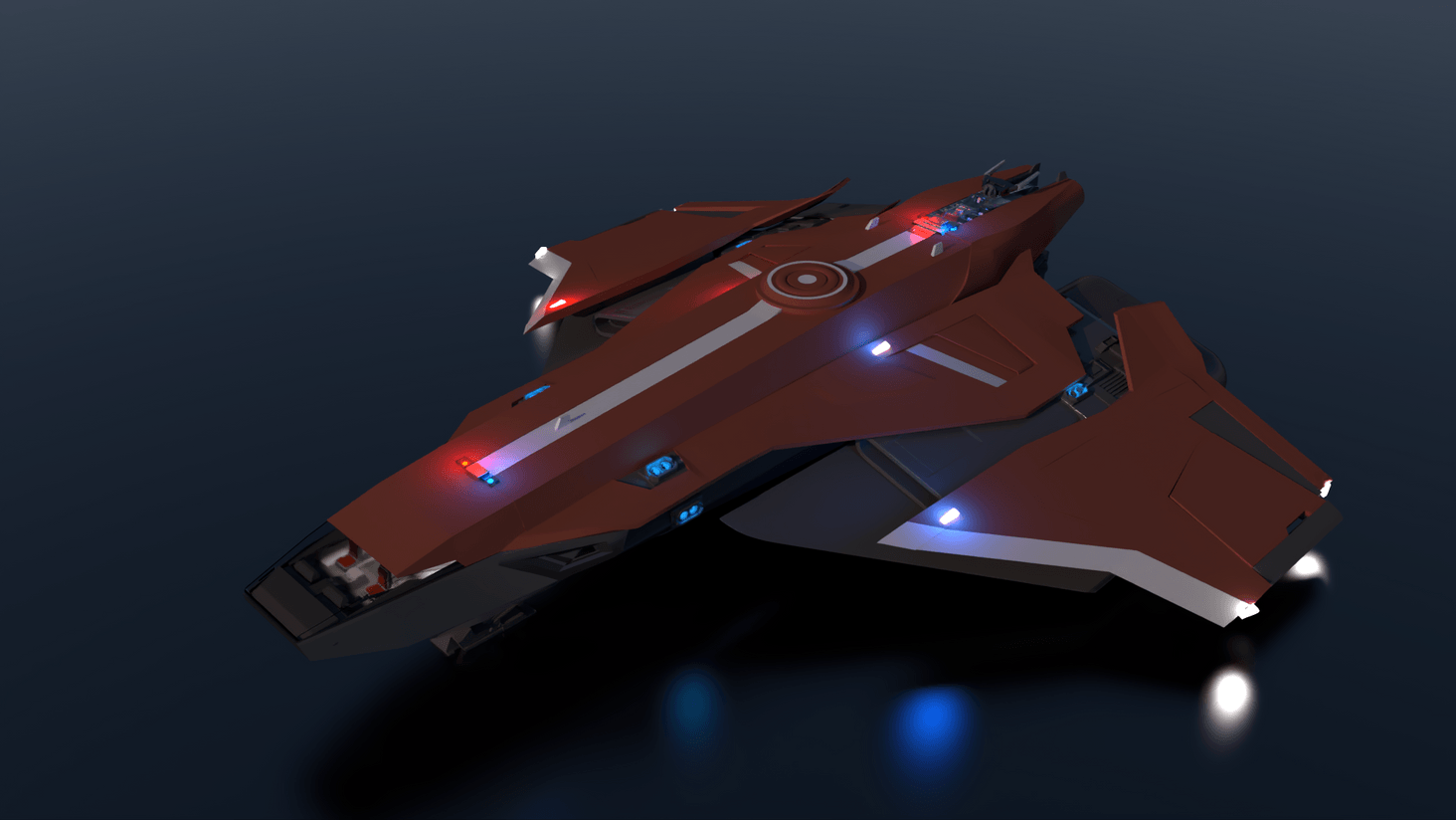 Crusader Spirit R1 - Concept Art 

3/4 View Exterior front