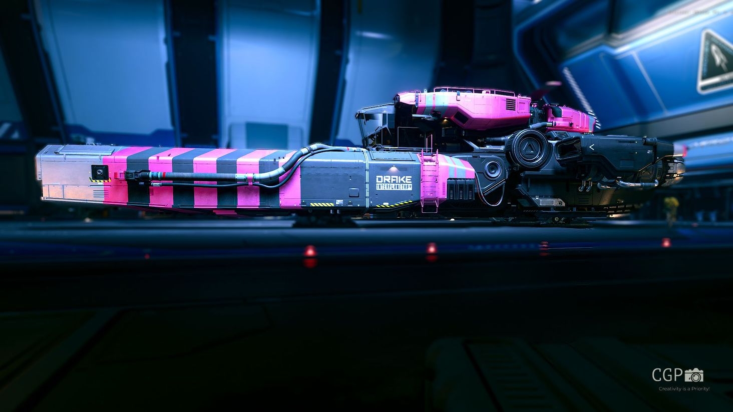 Vulture awaiting takeoff from New Babbage