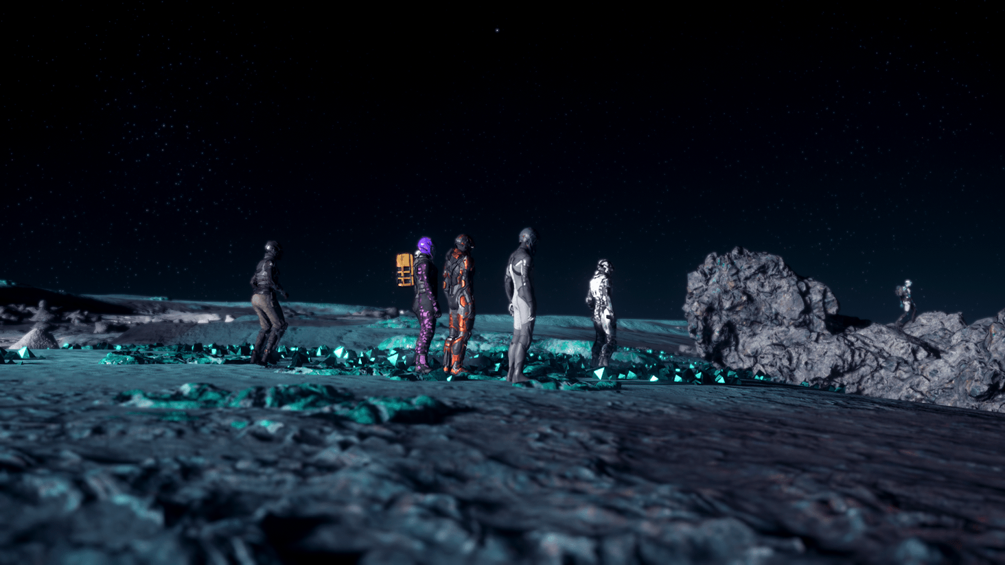 A little expedition out of the main vessel on Wala, one of the moons of ArcCorp (Stanton III).