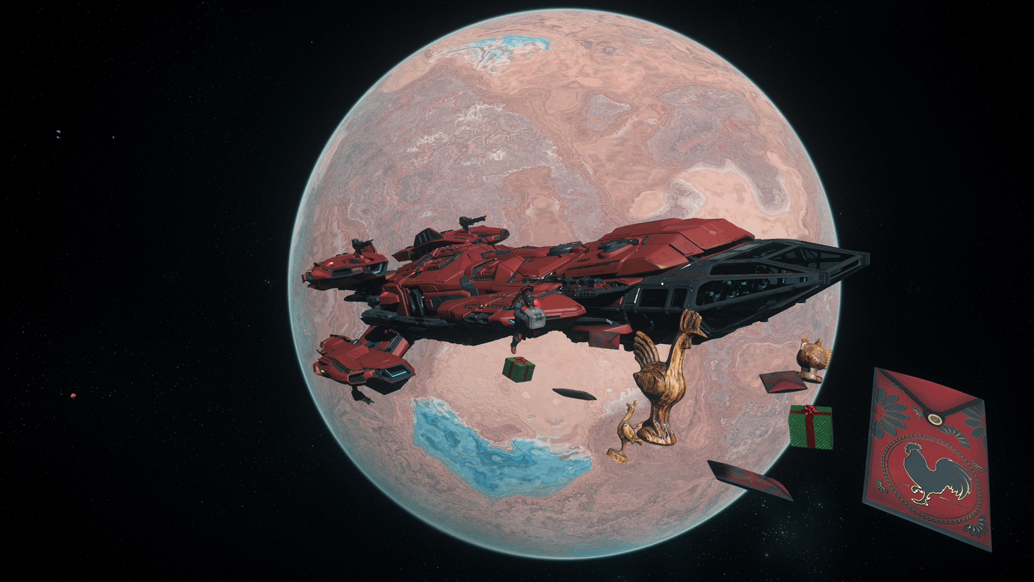 Don't open the side door before closing all containers! [Moon: Magda]