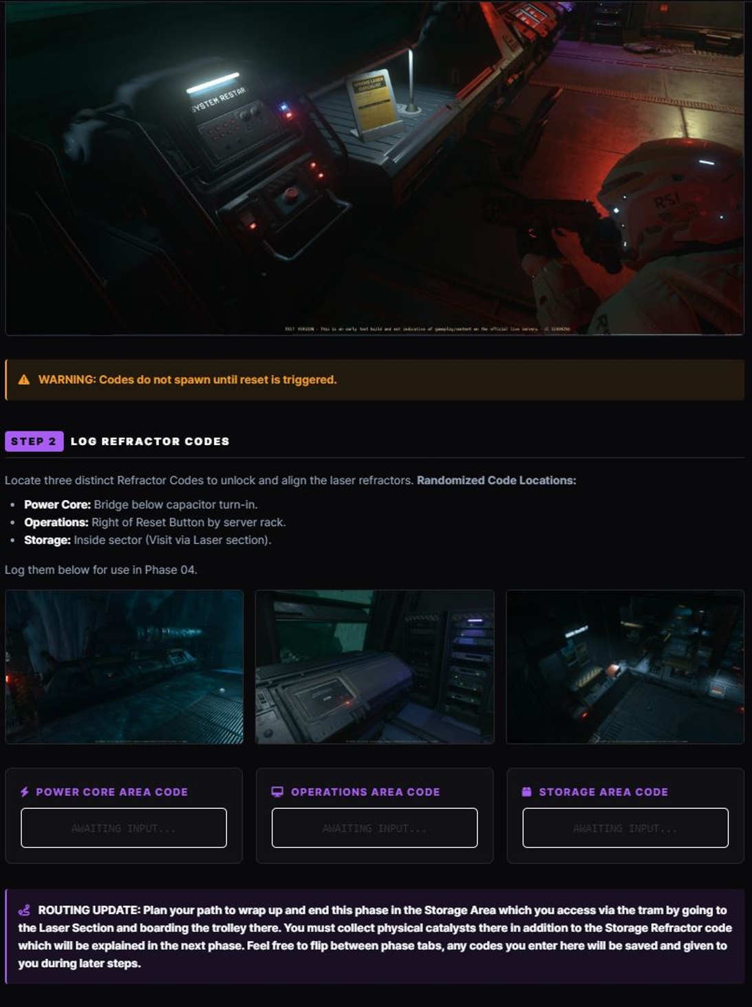 Rock Breaker One Page Interactive Guide Example 2