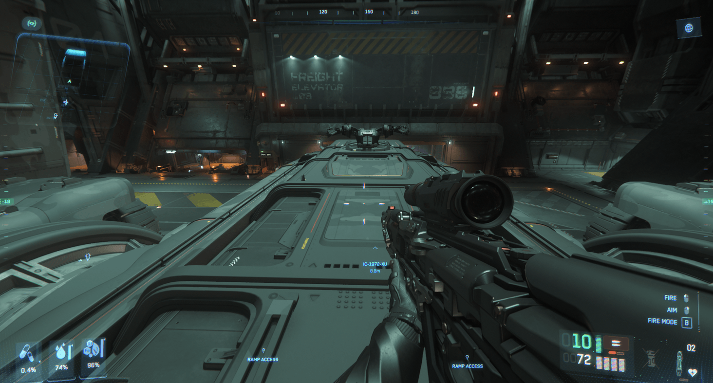 Sniper 1 reporting in, I'm in position.