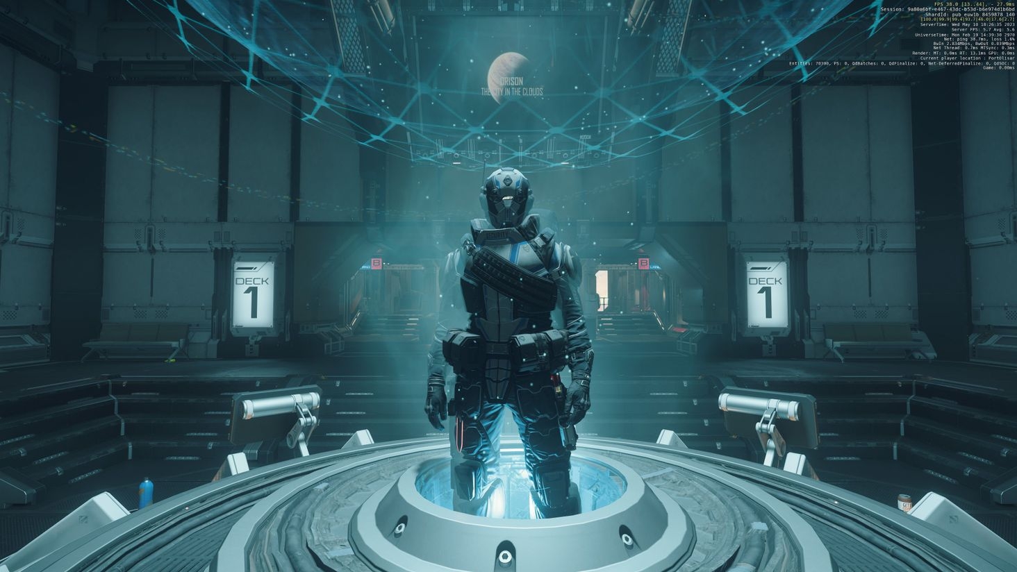 Port Olisar stands firm.