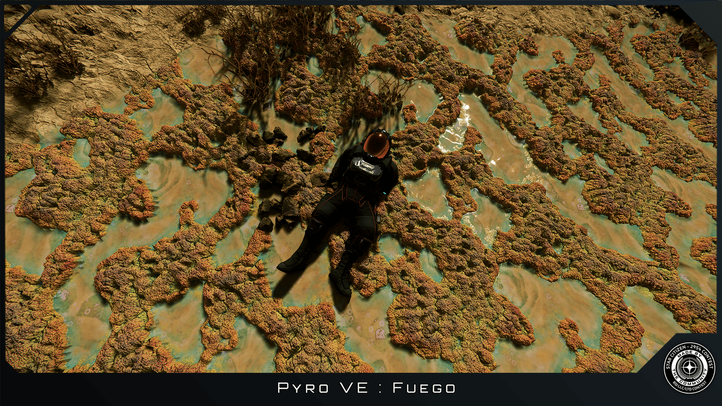 Sometimes we need to take a break in a nice toxic lake!