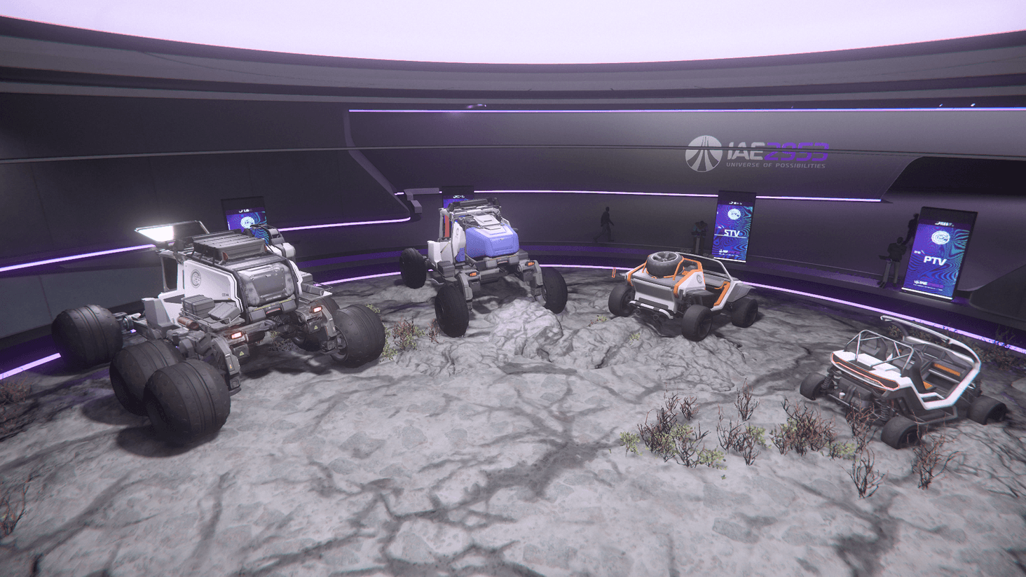 GreyCat ROC-DS, ROC, STV, and PTV.

In-Game Screenshot (RAW). Star Citizen Alpha 3.21.1 : 1920x1080p, no post-editing.
