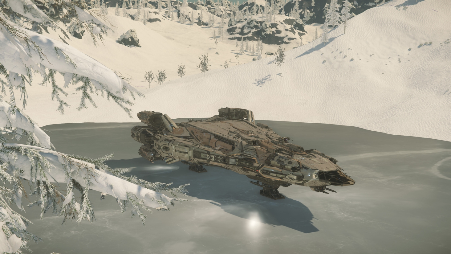 Frozen lake for a Frozen heart. idk man sounded cool.