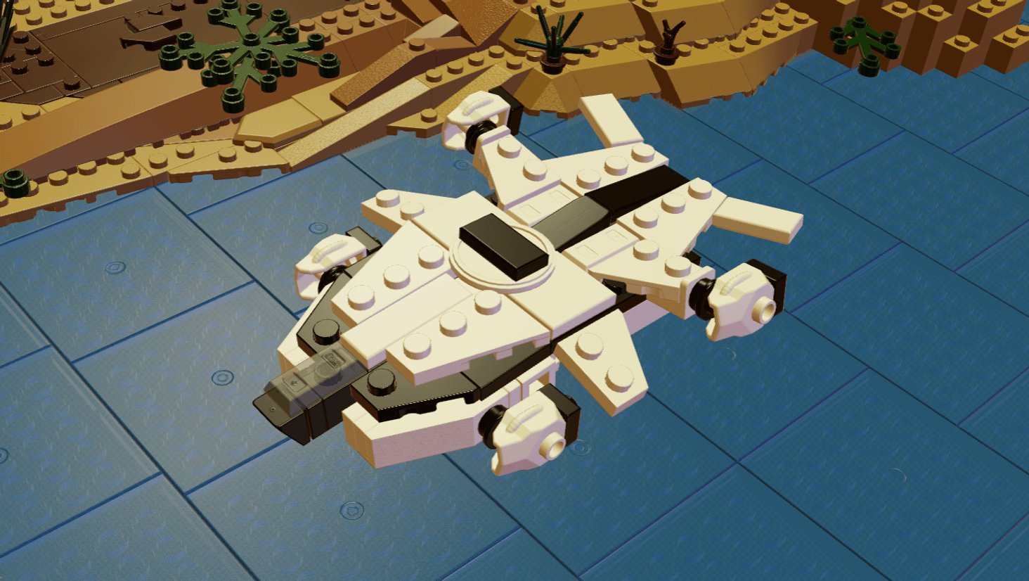 Just showing my love of the Anvil Asgard through this Lego model I made on Mecabricks! 