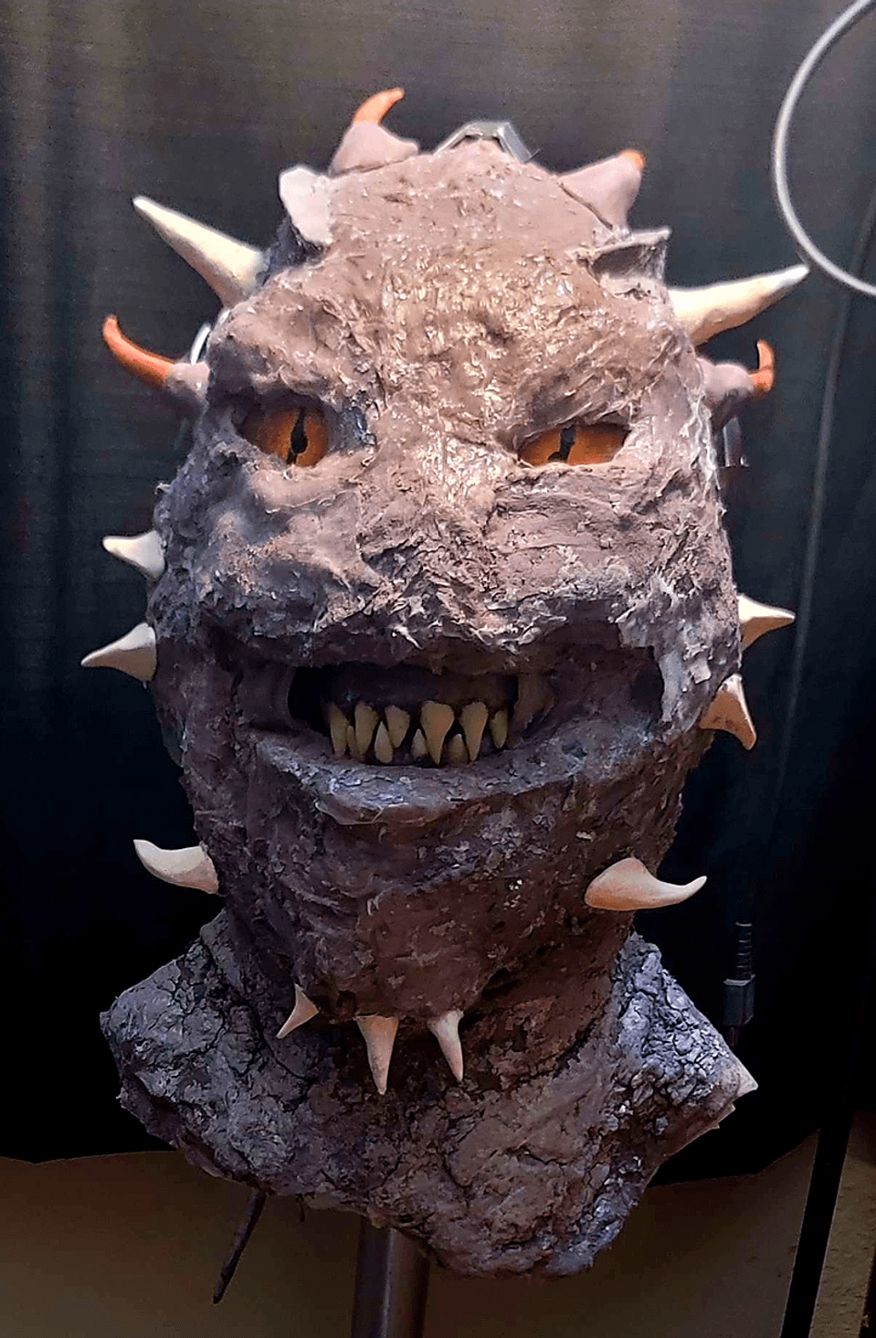 Kind of grinning rather than snarling, but let's just say they enjoy their work.