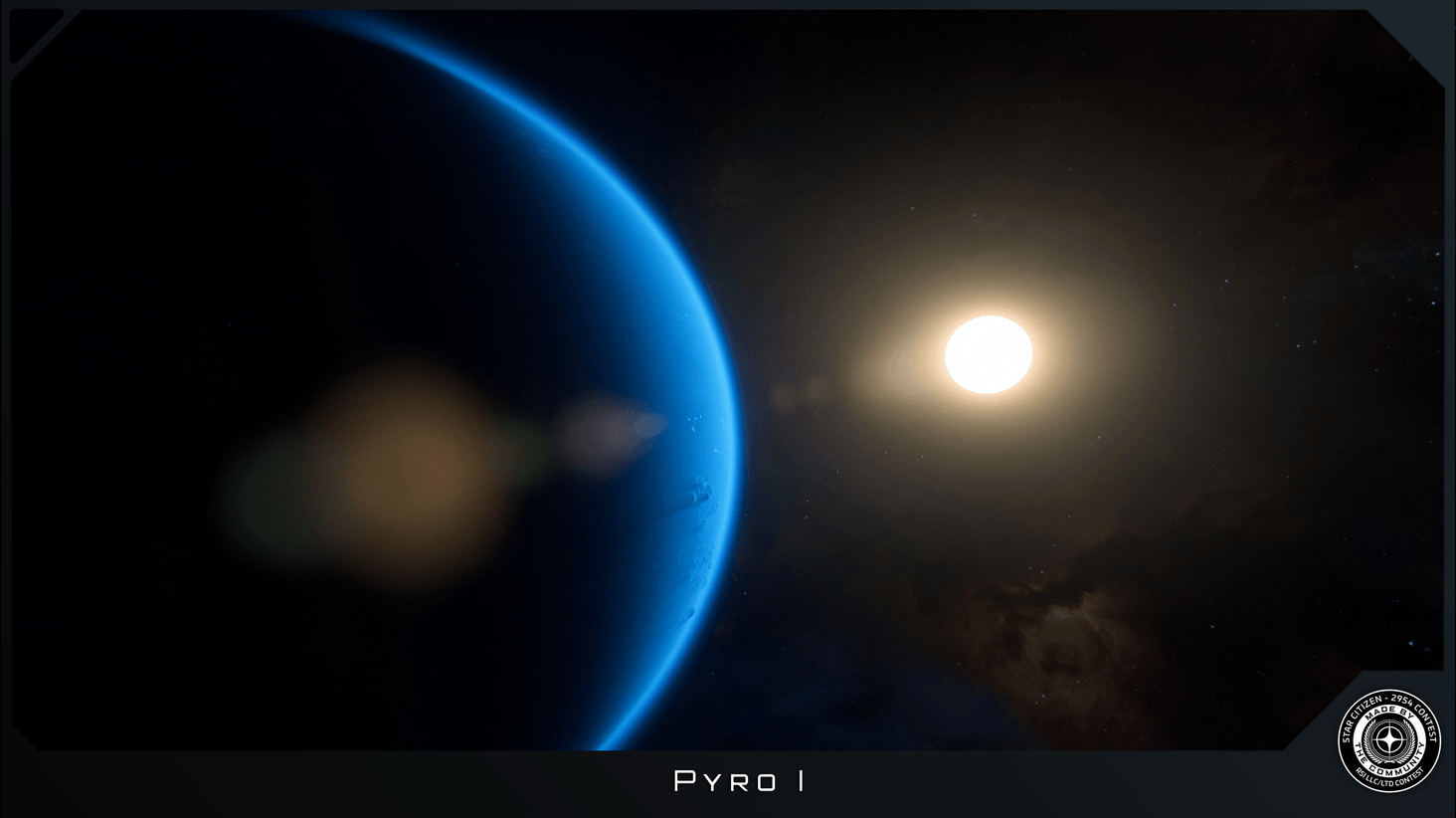 What a cerulean blue!