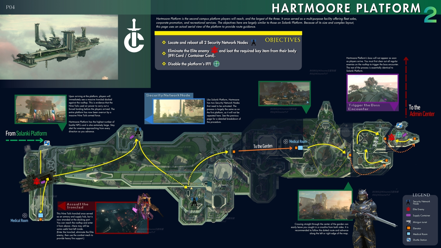 Carte de Hartmoore Platform dans le Siège d'Orison