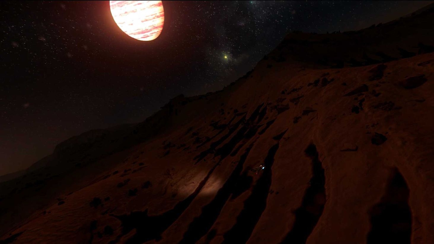 Dark side of the moon. 